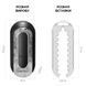 Вібромастурбатор Tenga Flip Zero Electronic Vibration Black, змінна інтенсивність, розкладний SO2445 фото 2