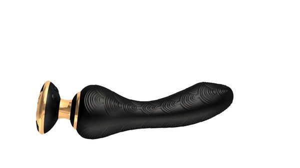Вибратор для точки G Shunga Sanya Black, гибкий ствол SO6905 фото