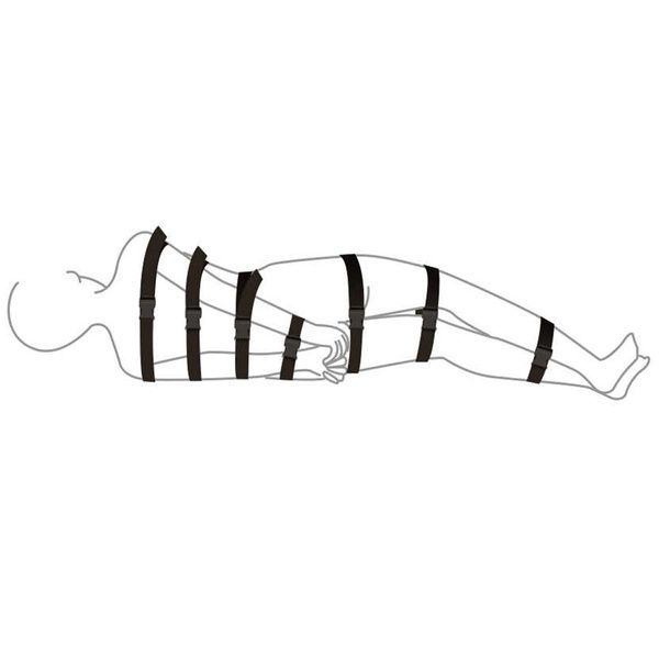 Ремни для бондажа Art of Sex - BDSM Bondage Black Night Simple SO5166 фото