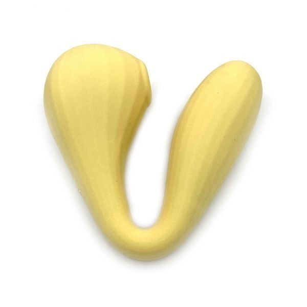 Вакуумный вагинально-клиторальный стимулятор Magic Motion Bobi Yellow, управление со смартфона SO5746 фото