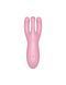 Кліторальний смарт-вібратор Satisfyer Threesome 4 Pink з трьома пальчиками SO6082 фото 2