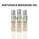 Масажна олія JO Naturals Massage Oil Lavender&Vanilla з натуральними ефірними оліями (120 мл) SO6165 фото 5