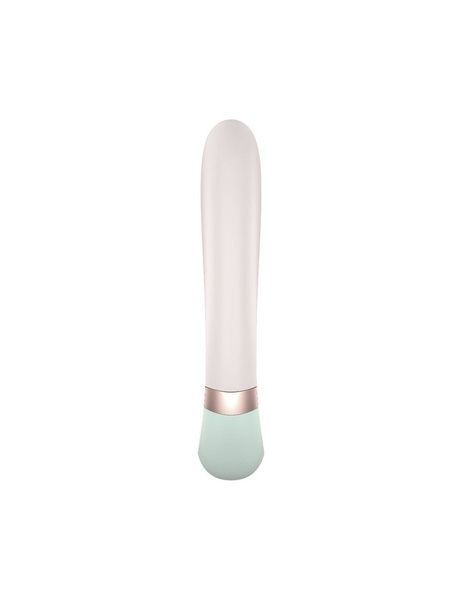 Смарт вибратор-кролик с подогревом Satisfyer Heat Wave Mint SO6097 фото