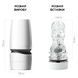 Мастурбатор Tenga - Aero Masturbator Silver, инновационная технология всасывания SO4912 фото 2