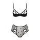 Эротический комплект с рисунком Passion LOVELIA BIKINI S/M, black SO4748 фото 3