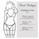 Портупея на груди Feral Feelings - Harness Bra, ліф, натуральна шкіра, колір чорний SO3436 фото 4
