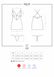 Obsessive 828-CHE-1 chemise & thong L/XL SO7172 фото 7