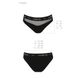 Трусики з прозорою вставкою Passion PS006 PANTIES XL, black SO4234 фото 6