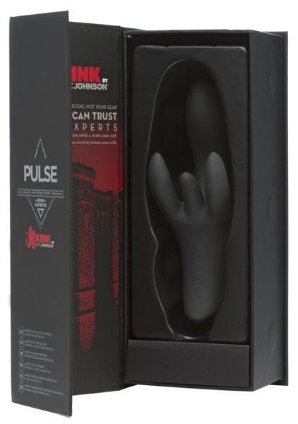 Вибратор-кролик Doc Johnson Kink - Pulse - Ultimate 4 Motor Silicone Vibrator SO4013 фото