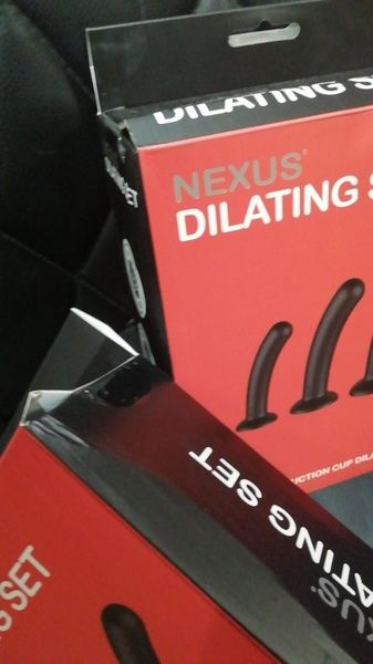 Набор дилдо Nexus Dilating Set (17см, 15см, 12,5см) (мятая упаковка!!!) SX1341-R фото