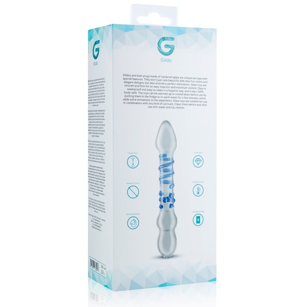 Скляний ділдо Gildo Glass Dildo No. 21 SO4589 фото