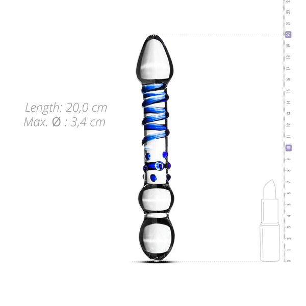 Стеклянный дилдо Gildo Glass Dildo No. 21 SO4589 фото