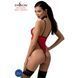 Боди с высоким вырезом бедра Passion Exclusive AKITA BODY S/M, red PS24202 фото 2