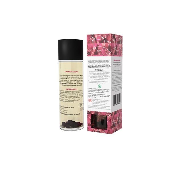 Масажна олія EXSENS Garnet Argan (чуттєве з гранатом) 100мл, натуральна SO2370 фото