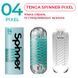 Мастурбатор Tenga Spinner 04 Pixel с упругой стимулирующей спиралью внутри SO4298 фото 4
