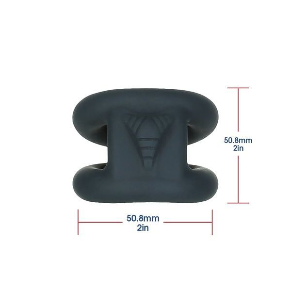 Подвійне ерекційне кільце LUX Active &ndash; Tug &ndash; Versatile Silicone Cock Ring SO5574 фото