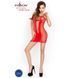 Бодистокинг Passion BS027 red, платье-сетка на бретелях, очень откровенное PBS027R фото 2